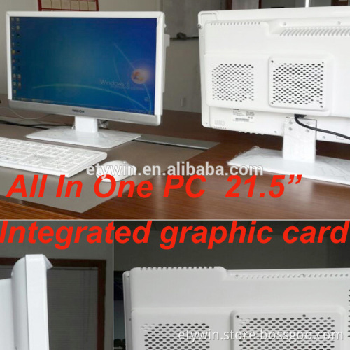 All in one pc, New inventions DIY all in one pc case with 21.5" LED monitor DIY desktop computer hardware case pc